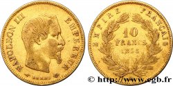 10 francs or Napoléon III, tête nue, grand module 1858 Paris F.506/5
