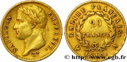20 francs or Napoléon tête laurée, Empire français 1812 Paris F.516/22 SS40 