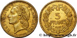 5 francs Lavrillier, bronze-aluminium 1939  F.337/3