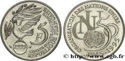 5 francs Cinquantenaire de l’ONU 1995 Pessac F.345/1