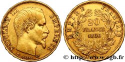 20 francs or Napoléon III, tête nue 1860 Paris F.531/18