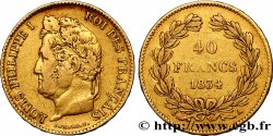 40 francs or Louis-Philippe 1834 Paris F.546/6