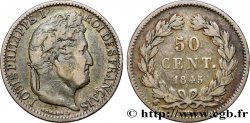 50 centimes Louis-Philippe 1845 Lille F.183/6
