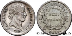 Demi-franc Napoléon Ier tête laurée, Empire français 1812 Paris F.178/35