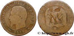 Cinq centimes Napoléon III, tête nue 1855 Marseille F.116/20