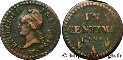 Un centime Dupré, 6 normal 1798 Paris F.100/3