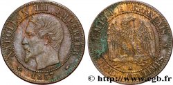 Deux centimes Napoléon III, tête nue 1857 Paris F.107/44