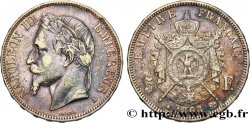 5 francs Napoléon III, tête laurée 1868 Paris F.331/12