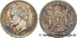5 francs Napoléon III, tête laurée 1870 Paris F.331/16