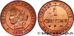 1 centime Cérès 1875 Bordeaux F.104/5