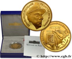 Belle Épreuve Or 500 francs - Maréchal de Lattre de Tassigny 1994 Paris F5.1823 1 MS 