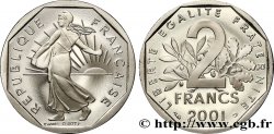 2 francs Semeuse, nickel, BE (Belle Épreuve) 2001 Pessac F.272/29 var.