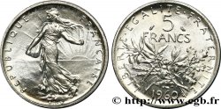 5 francs Semeuse, argent 1960 Paris F.340/4