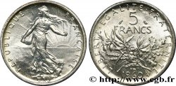 5 francs Semeuse, argent 1960 Paris F.340/4