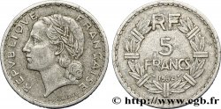 5 francs Lavrillier, aluminium 1952  F.339/22
