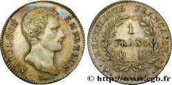 1 franc Napoléon Empereur, Calendrier révolutionnaire 1805 Paris F.201/14