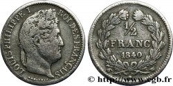 1/2 franc Louis-Philippe 1840 Lille F.182/88