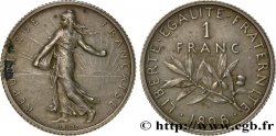 1 franc Semeuse, flan mat, vieil argent 1898 Paris F.217/2 SUP58 