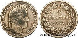 5 francs IIe type Domard 1833 Paris F.324/14