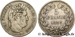 5 francs IIe type Domard 1837 Rouen F.324/62 TB25 