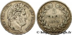 5 francs IIe type Domard 1839 Rouen F.324/76