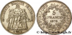 5 francs Hercule 1875 Paris F.334/14 TTB 