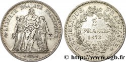 5 francs Hercule 1876 Bordeaux F.334/18