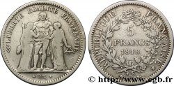5 francs Hercule, IIe République 1848  Lyon F.326/3