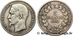 5 francs Louis-Napoléon, 1er type 1852 Paris F.329/1
