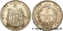 5 francs Hercule 1876 Paris F.334/17