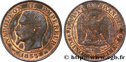 Cinq centimes Napoléon III, tête nue 1853 Bordeaux F.116/5
