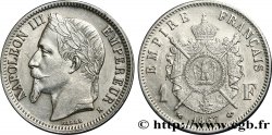 1 franc Napoléon III, tête laurée 1867 Bordeaux F.215/9
