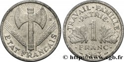 1 franc Francisque, lourde 1943 Paris F.222/4