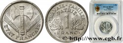 1 franc Francisque, légère 1944 Castelsarrasin F.223/7 FDC65 PCGS