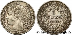 1 franc Cérès, Troisième République 1888 Paris F.216/10