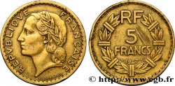 5 francs Lavrillier, bronze-aluminium 1947  F.337/9 TB25 