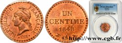 Un centime Dupré, IIe République 1848 Paris F.101/1