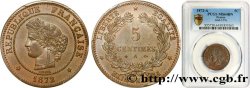 5 centimes Cérès 1872 Paris F.118/4