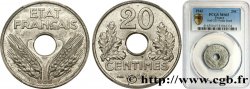 20 centimes État français, lourde 1942  F.153/4