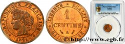 1 centime Cérès 1891 Paris F.104/18 ST65 PCGS