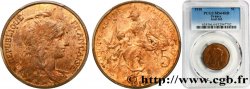 5 centimes Daniel-Dupuis 1910  F.119/22 fST64 PCGS