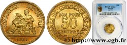 50 centimes Chambres de Commerce 1927 Paris F.191/9 ST66 PCGS