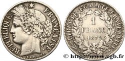 1 franc Cérès, IIIe République 1872 Bordeaux F.216/6