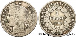 1 franc Cérès, Troisième République 1888 Paris F.216/10