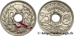25 centimes Lindauer, Cmes souligné 1915  F.170/3