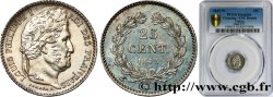 25 centimes Louis-Philippe 1845 Lille F.167/4