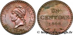 Un centime Dupré, IIe République 1848 Paris F.101/1
