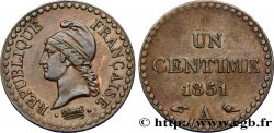 Un centime Dupré, IIe République 1851 Paris F.101/8