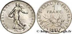 1 franc Semeuse, nickel 1981 Pessac F.226/26