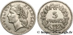 5 francs Lavrillier, nickel 1935  F.336/4